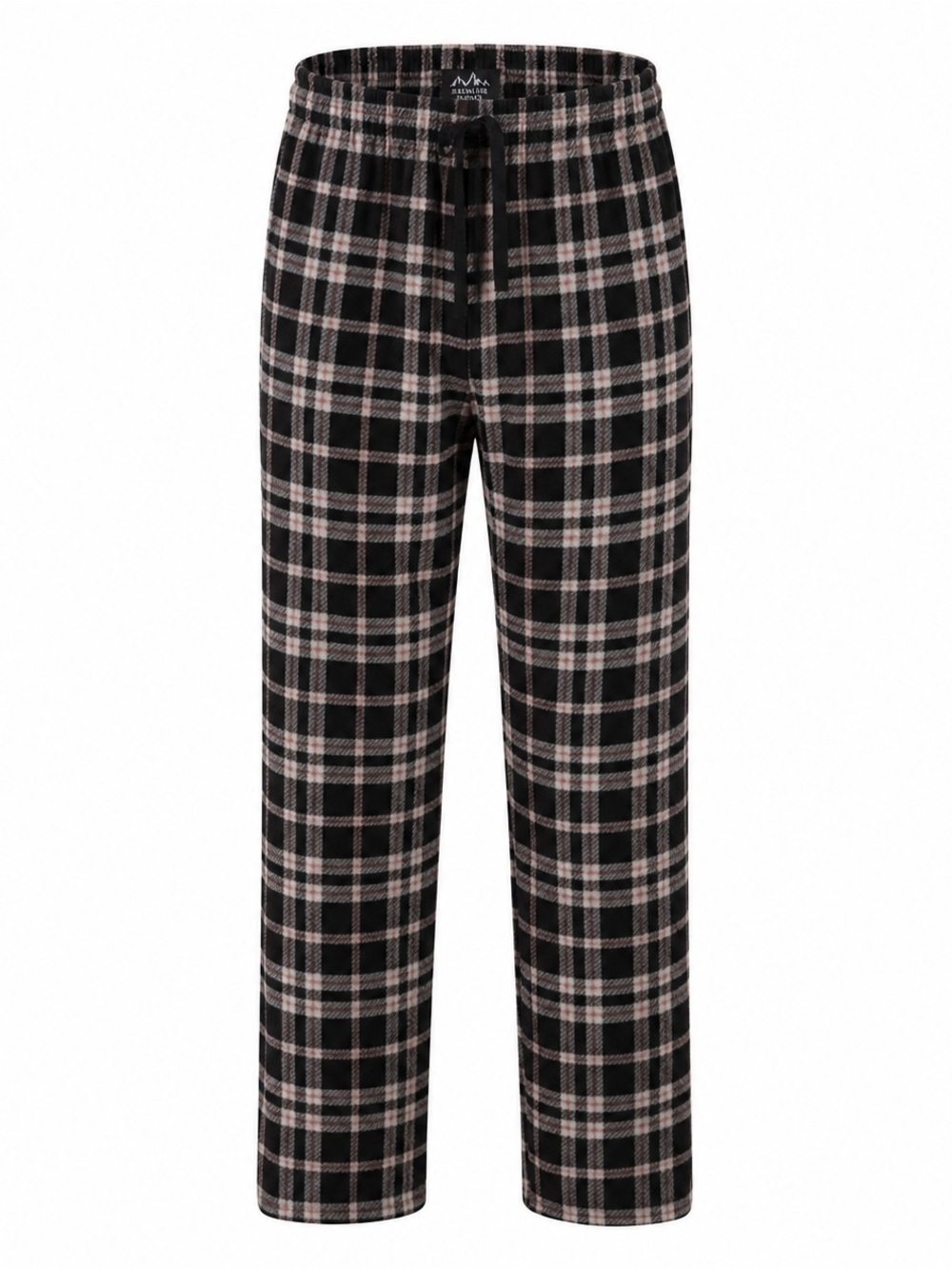 Lucky Brand Black and Pink Plaid Lounge Pants XS